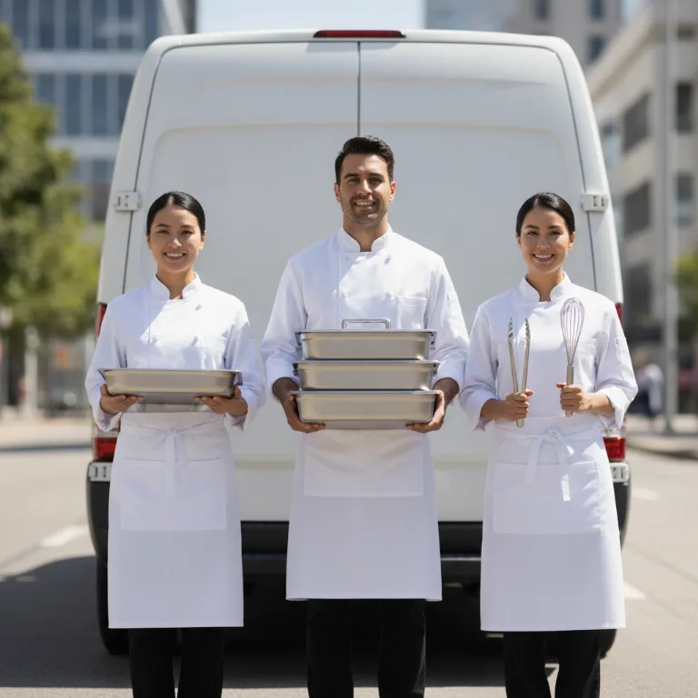 Corporate Catering team in Hereford